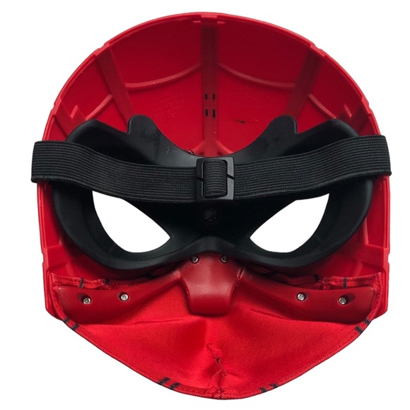 Spider-Man Mask Child’s Play Mask Breathable Cloth Mouth Adjustable Head Strap - Picture 2 of 7